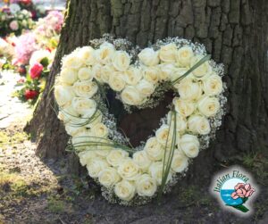 Spedire fiori per un funerale